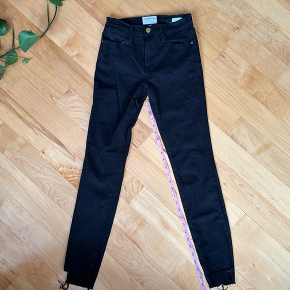 FRAME | Denim | Black | Size 25 - Picture 4 of 7